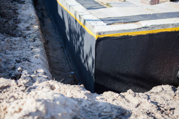 Professional Waterproofing technician working in Frankfort, OH
